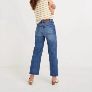 Madewell slim wide leg crop size 27